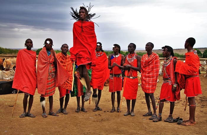 Maasai village visit