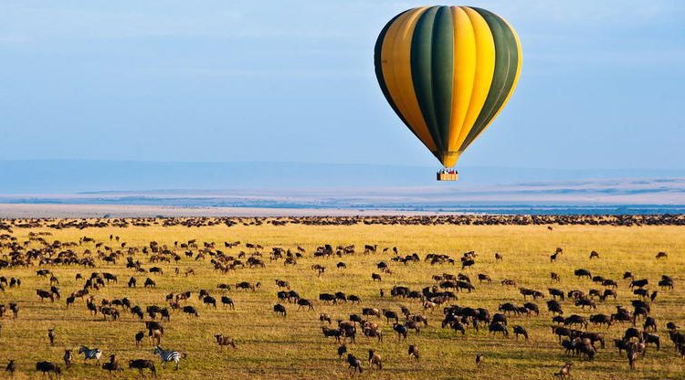 Hot Air Balloon Safari Tanzania