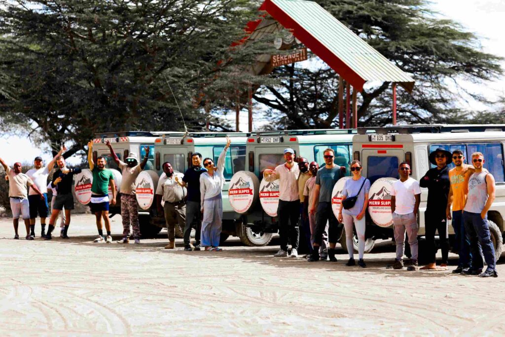 Joining group safaris