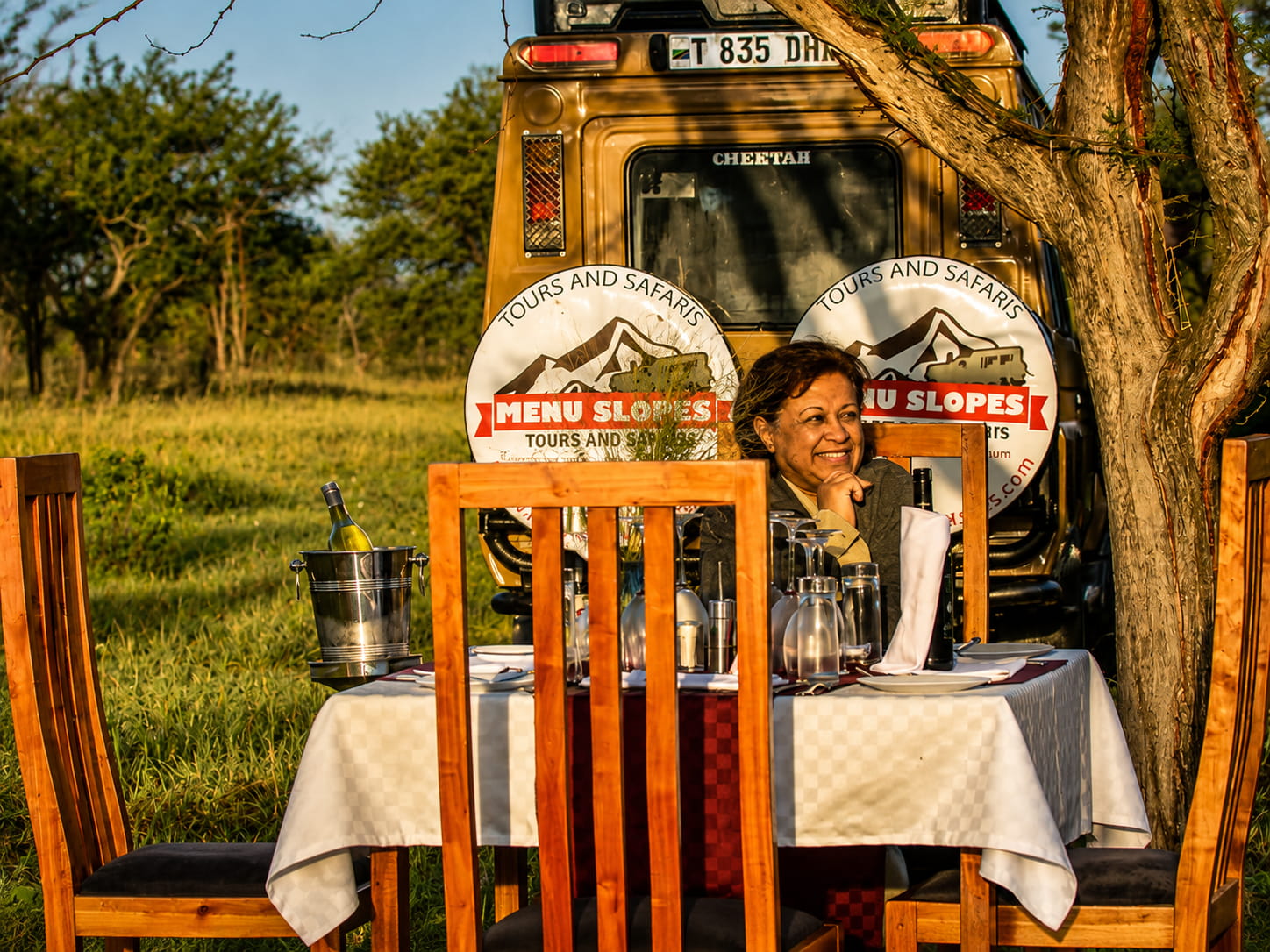 Bush Dinner in Central Serengeti